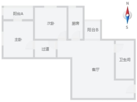 北京西城區103㎡兩室一廳<a href=http://www.251919.cn/s/fczrxm/ target=_blank class=infotextkey>住宅轉讓項目</a>